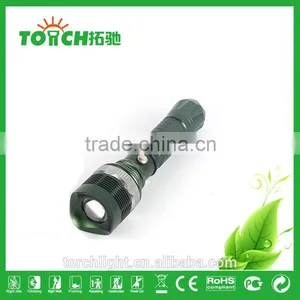 700LM CRE E Q5 LED Flashlight Focus Beam Torch thumbnail-1