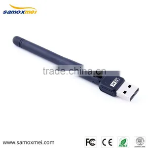 600Mbps DualBand WiFi USB Adapterwith 5dBi External Antennas Adapter and WPS Button thumbnail-1