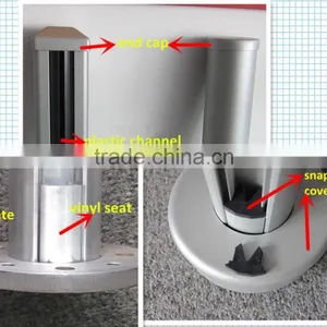 Powder Coating Aluminum Post Aluminum Fence Panels Deck Railing thumbnail-1