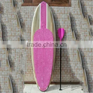 China Made High Quality Wooden Paddle Surfing Sup Stand up Paddle Boards thumbnail-1