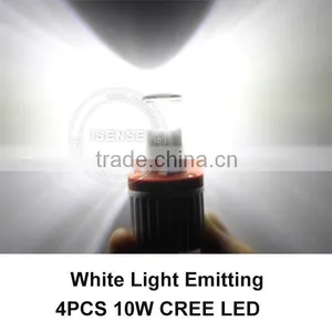 Amazing New Desgin !!! Changing the Color According to Your Mood White Yellow Amber Orange Car Fog Lamp Led Headlight H11 thumbnail-3