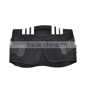 Black Neoprene Magnetic Back/Lumbar Supports Brace thumbnail-6