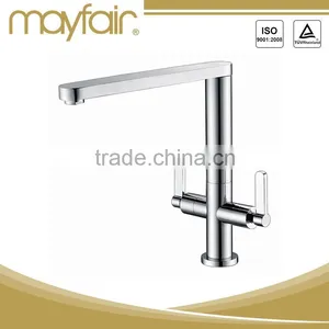 High Quality Chrome Plated Triangle Kitchen Faucets thumbnail-1