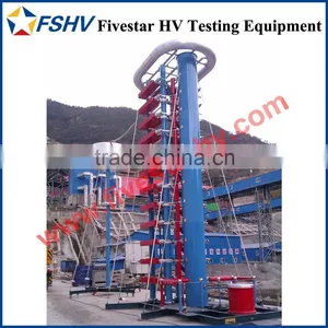 Outdoor Type HV Impulse Voltage Generator System for High Voltage Pulse Test on Field thumbnail-1
