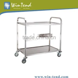 Hotel Restaurant AISI 304 Quality Stainless Steel Trolley thumbnail-5