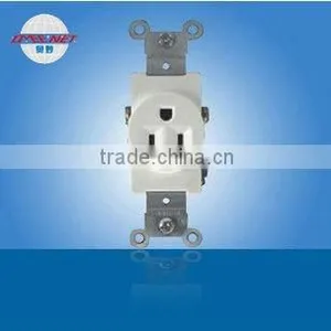 125V 15A High Quality Single Decorative Receptacle thumbnail-1