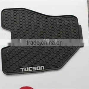 Connected Rear Pieces With Buttons for Hyundai Tucson Custom Car Mat thumbnail-4