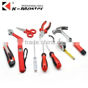 K-Mastet Factory Direct Sales 10 Pcs High Quality Household Hand Tool Set Aluminum Alloy Tool Box thumbnail-2