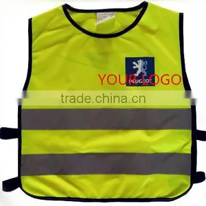 Brightly Coloured High Visibility Reflective Child Safety Vest thumbnail-1