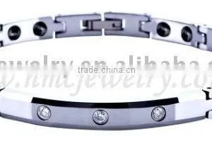 Tungsten Healthy Bracelet Tungsten Magnetic Bracelet Tungsten Carbide Jewelry thumbnail-1