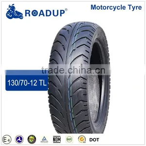 Three Wheel Motorcycle Scooter Tubeless Tire 130/70-12 130/70-13 6PR thumbnail-1