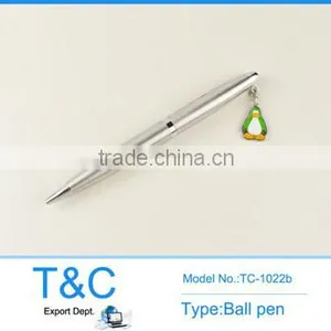 2014 High Quality Slim Metal Ball Pen/popular Hotel Pen TC-1023b thumbnail-1