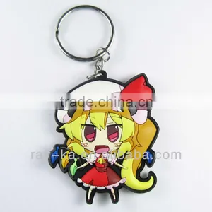 Custom Rubber Keychain thumbnail-1