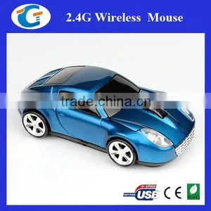 2.4Ghz Cordless Laptop Car Model Mouse for Computer thumbnail-4