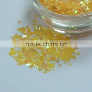 3mmYellow Star Sharp Glitters thumbnail-1