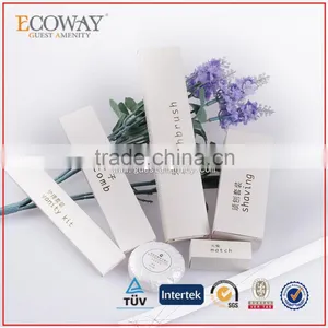 5 Star Hotel New Design Amenities Set Personalized Hotel Amenities Cardboard Box thumbnail-1