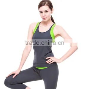 Women's High Quality 86% Nylon 14% Spandex Fitness Yoga Sportswear Wholesale thumbnail-1