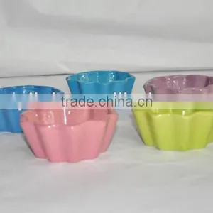 Top Grade Novel Printing Color Ceramic Cups With Handle thumbnail-1