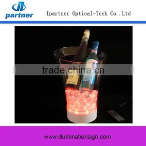 China Wholesale Customed Belaire Rose Champagne Led Ice Bucket thumbnail-1
