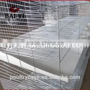 BAIYI Cheap 3 / 4 Tiers Cage For Commercial / Breeding Rabbit thumbnail-2