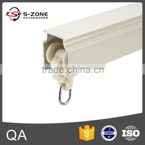 2016 Home Decor Single Double Ivory White Straight Curtain Track thumbnail-2