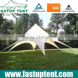 Alumium Alloy Pole Star Shape Tent/star Tent Advertising Star Tent White Color thumbnail-5