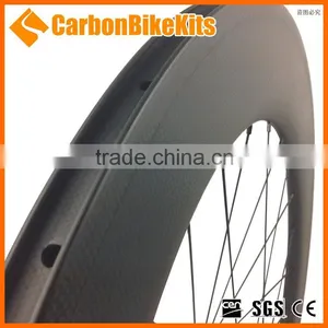 88mm Clincher Carbon Fiber Wheels Road Bicycle Carbon Wheelset SR88C thumbnail-4