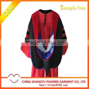 US - Style Doctor's Graduation Hoods thumbnail-1