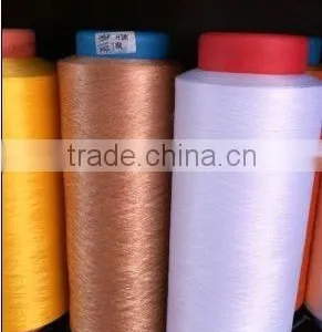 100% Polyester DTY Dope Dyed Yarn thumbnail-1