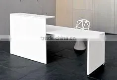REGENCY SRDRTBFJV Reception Desk,Sandia,71x42x82 In,Java thumbnail-1