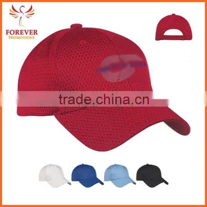 Wholesale Ployester Jersey Mesh Royal Blue Hit-dry Baseball Cap thumbnail-1
