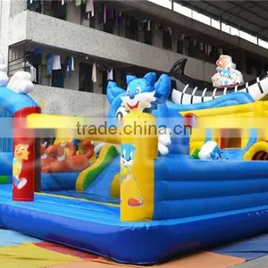 Giant Commercial Inflatable Fun City Park Playground for Kids and Adults thumbnail-2