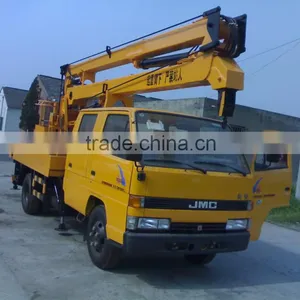 Automobile Mounted Articulated Boom Lift Platform Machine for Aerial Working thumbnail-2