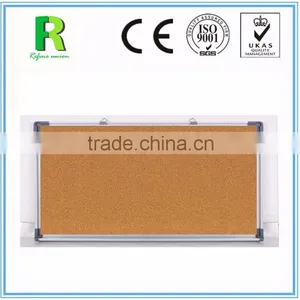 School Wooden Frame Pin Bulletin Cork Notice Board thumbnail-1