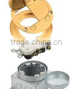 USA Type Brass Floor Socket thumbnail-2