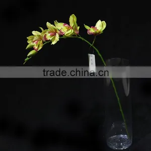 Hot Sale 2016 Low Price Artificial Flower Simulation Butterfly Orchid With Seven Heads thumbnail-6