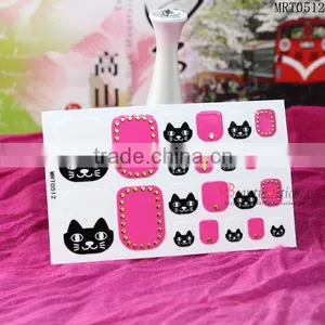 Wholesale Newest Feet Care Nail Sticker ,DIY Foot Tips, Nail Toe Sticker thumbnail-2