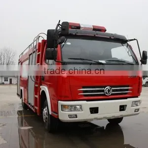 Hot Sale Good Quality Customized Bottom Price 4000L Dongfeng Fire Truck for Laos thumbnail-2