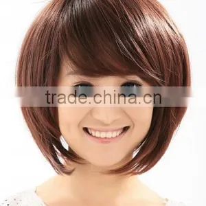 Wholesale Blonde Short Bob Hair Tangle Free Synthetic Wigs thumbnail-1