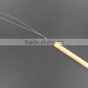 Micro Loop Wood Handle Hair Extension Tools thumbnail-5