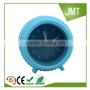 Unique Design Small Tyre Shape Silicone Alarm Clock thumbnail-3