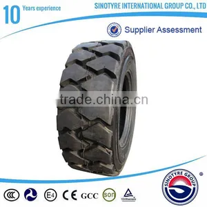 China Best Tyre Supplier Rubber Tyres 28*9-15 Forklift Parts With Holes thumbnail-4