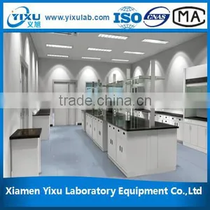 Laboratory Wooden Bench With Metal Legs thumbnail-5
