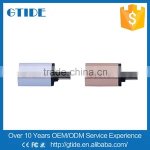 Aluminium Alloy USB 3.1 Type C Male to USB 3.0 Type A Female OTG Data Transfer/Charging Adapter/Connector for USB C Devices thumbnail-2