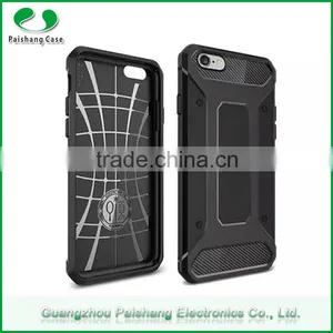 Shock Proof Custom Carbon Fiber Pattern Silicon Mobile Phone Case Cover for IPhone 6 / 6s thumbnail-1