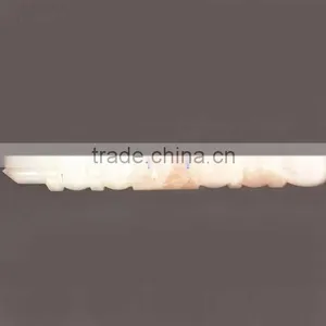 Rose Quartz Carved Healing Wand | Healing Wands For Sale thumbnail-1
