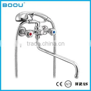 Economic Double Handle Basin Faucet thumbnail-2