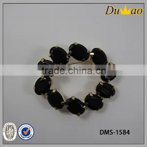New Design Crystal Flower Shoe Clips for Sandal thumbnail-2