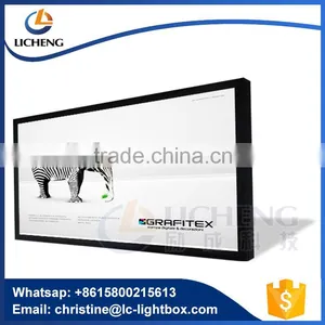 Backlit Wall Mounted Scrolling Advertising Light Box thumbnail-3