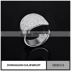 Latest Engagement Ring Wedding Ring Designs Zircon Diamond Women Jewelry Gemstone Ring Design thumbnail-1